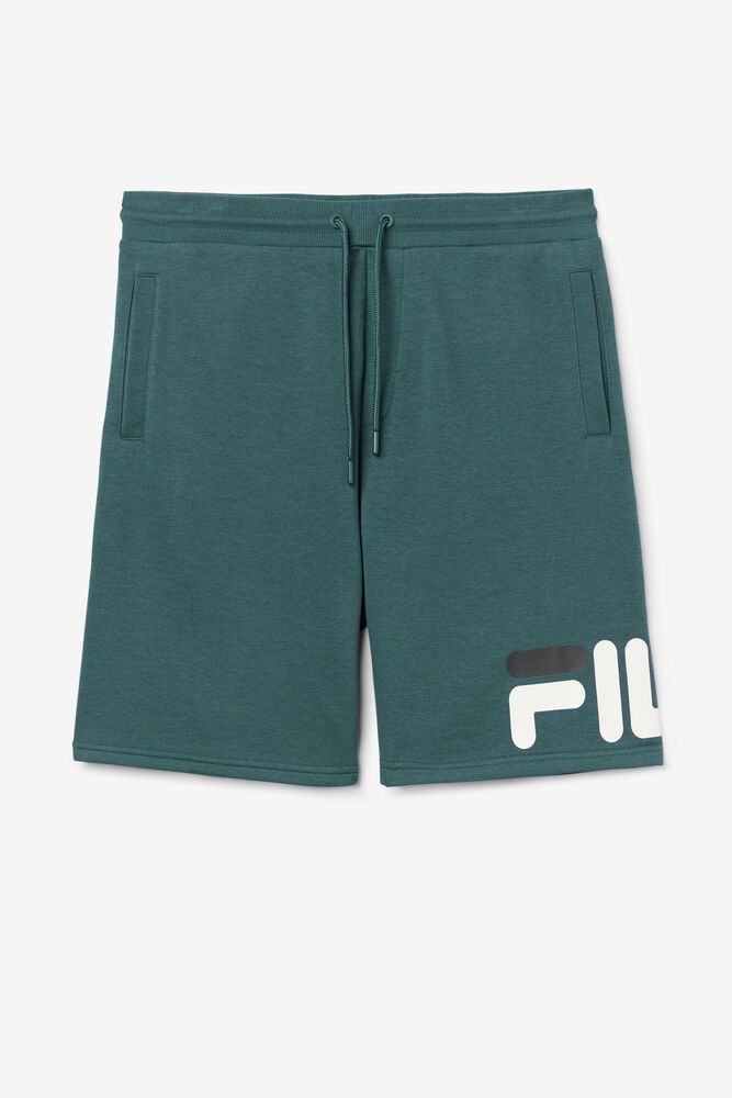 Fila Shorts Mens Green Zeshawn - Ireland 70514-ZFSA